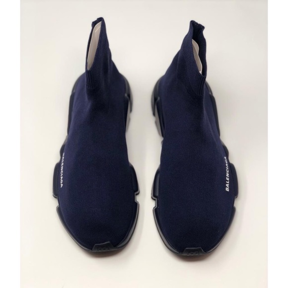 ❗️SOLD❗️Balenciaga speed sneakers navy - Picture 3 of 6